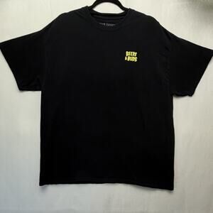 Beers And Buds Graphic Tee Shirt Beer Savage Size XL